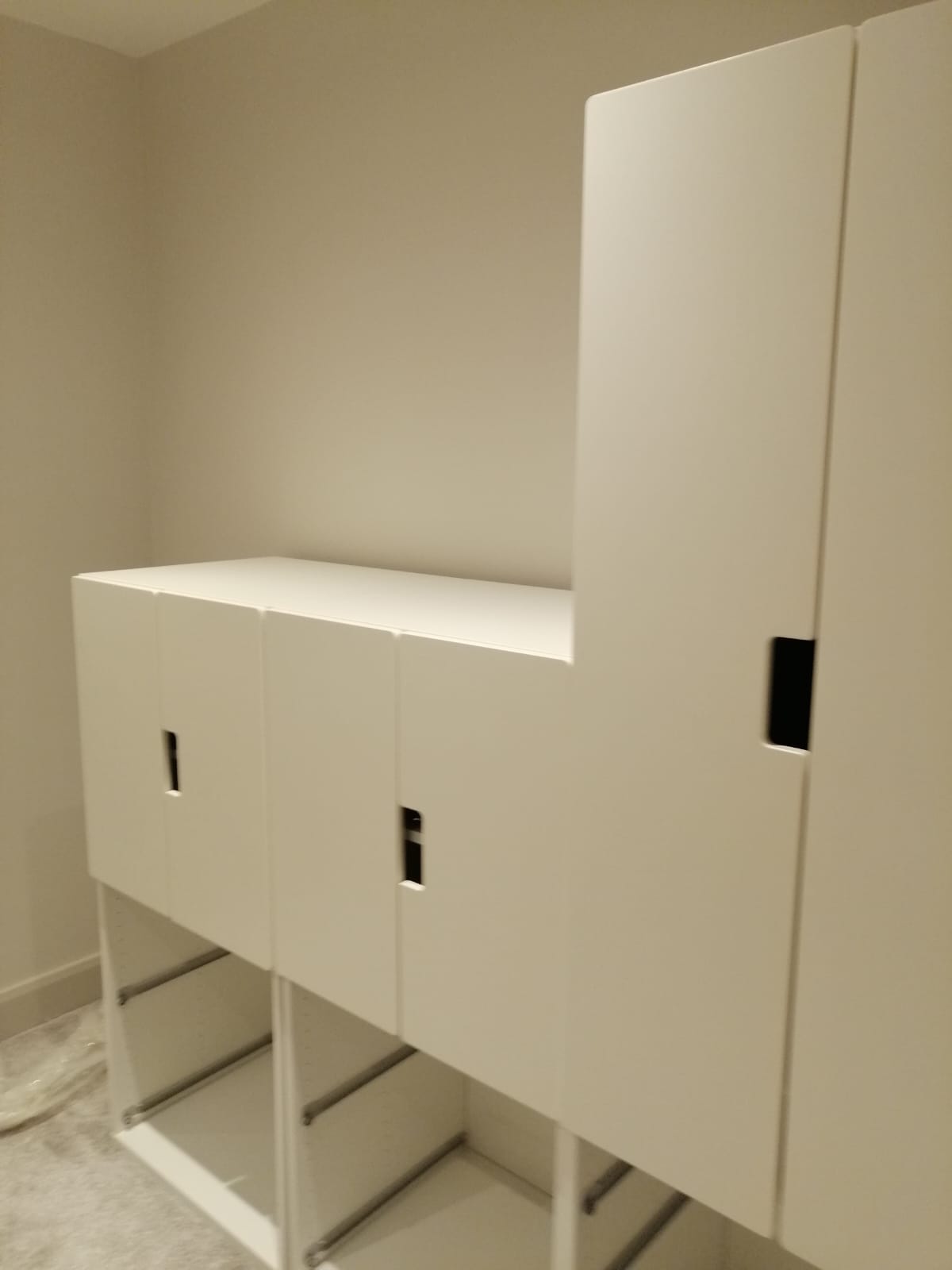 Newly painted furniture